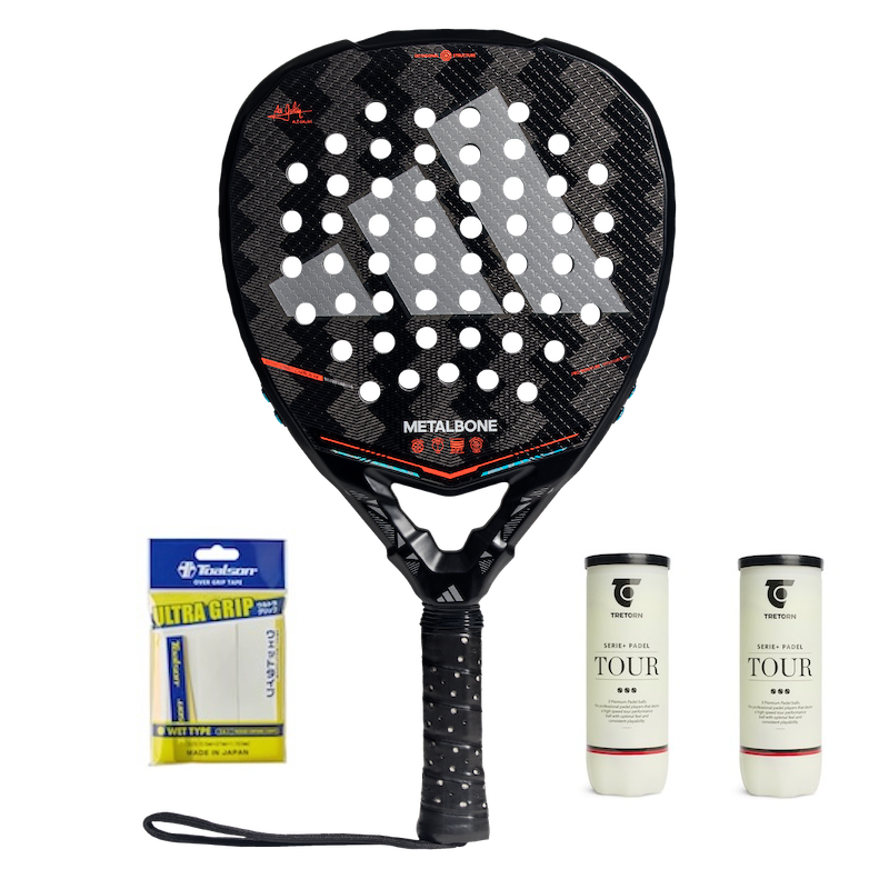 Adidas Metalbone 2026 + Toalson 3-pack + 2 rör serie+ Tour